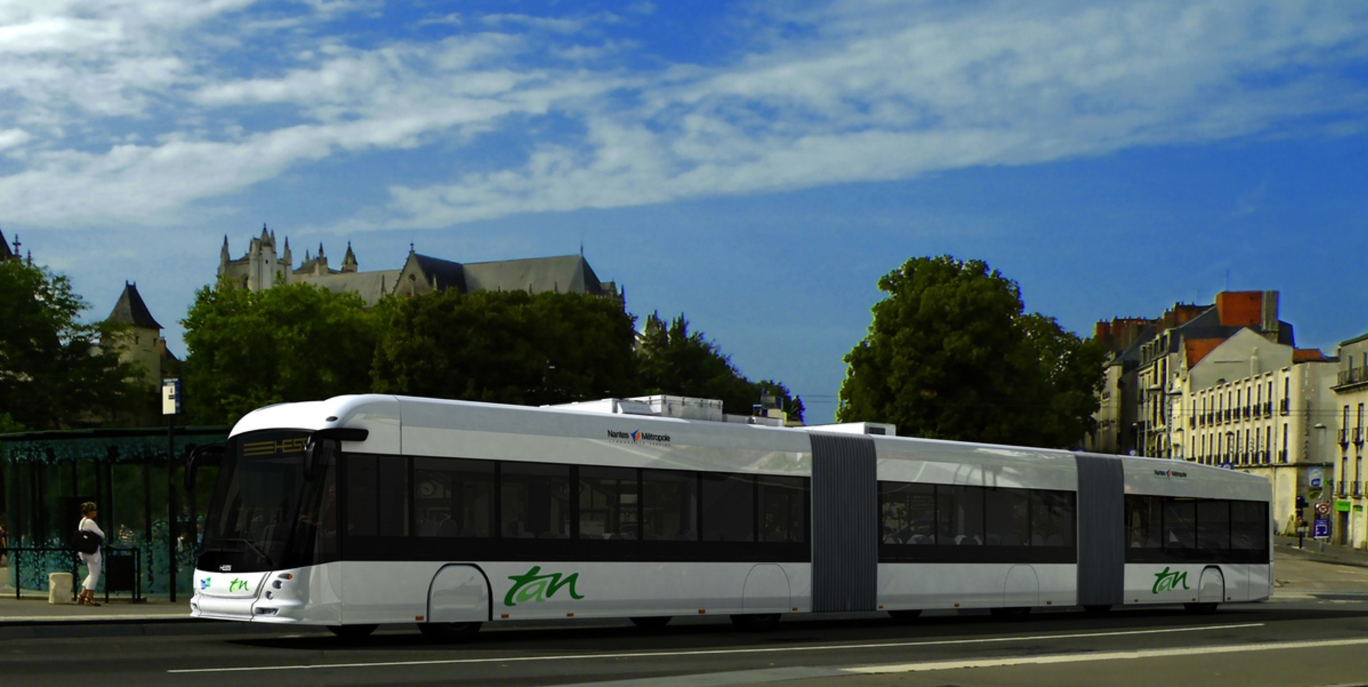 E-bus in Nantes E-bus in Nantes